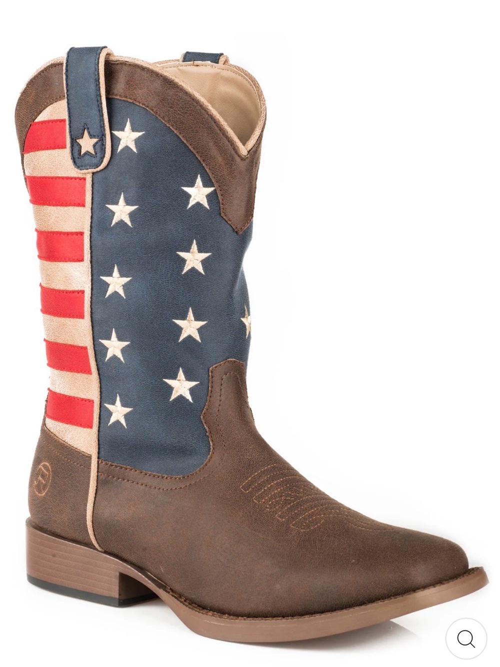 Roper Kids Brown Cowboy Boots